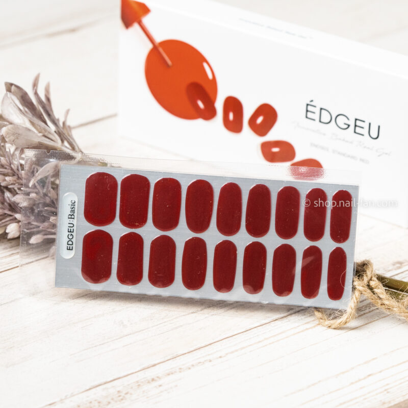 EDGEU ジェルネイルシール END503 Standard red
