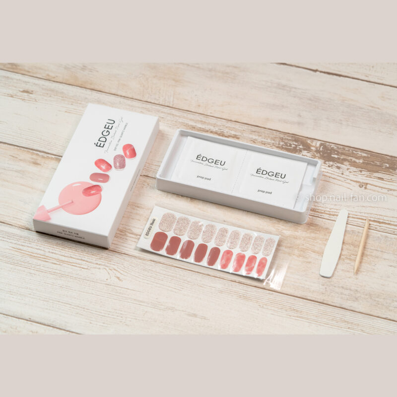 ÉDGEU ジェルネイルシール ピンククウォーツ ENT 103 PINK QUARTZ MARBLE